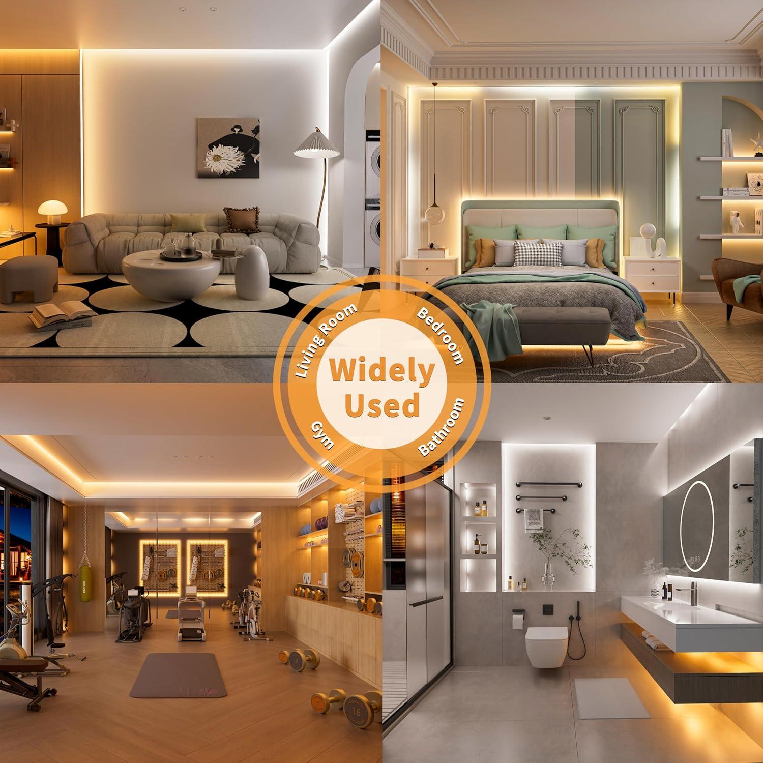 Tira de Luz LED COB CCT PAUTIX 5m 2700K-6500K Regulable