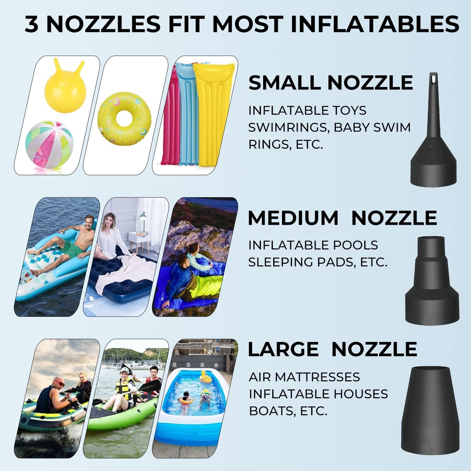 Bomba de aire eléctrica MAXEVER 8201 400L/min portátil