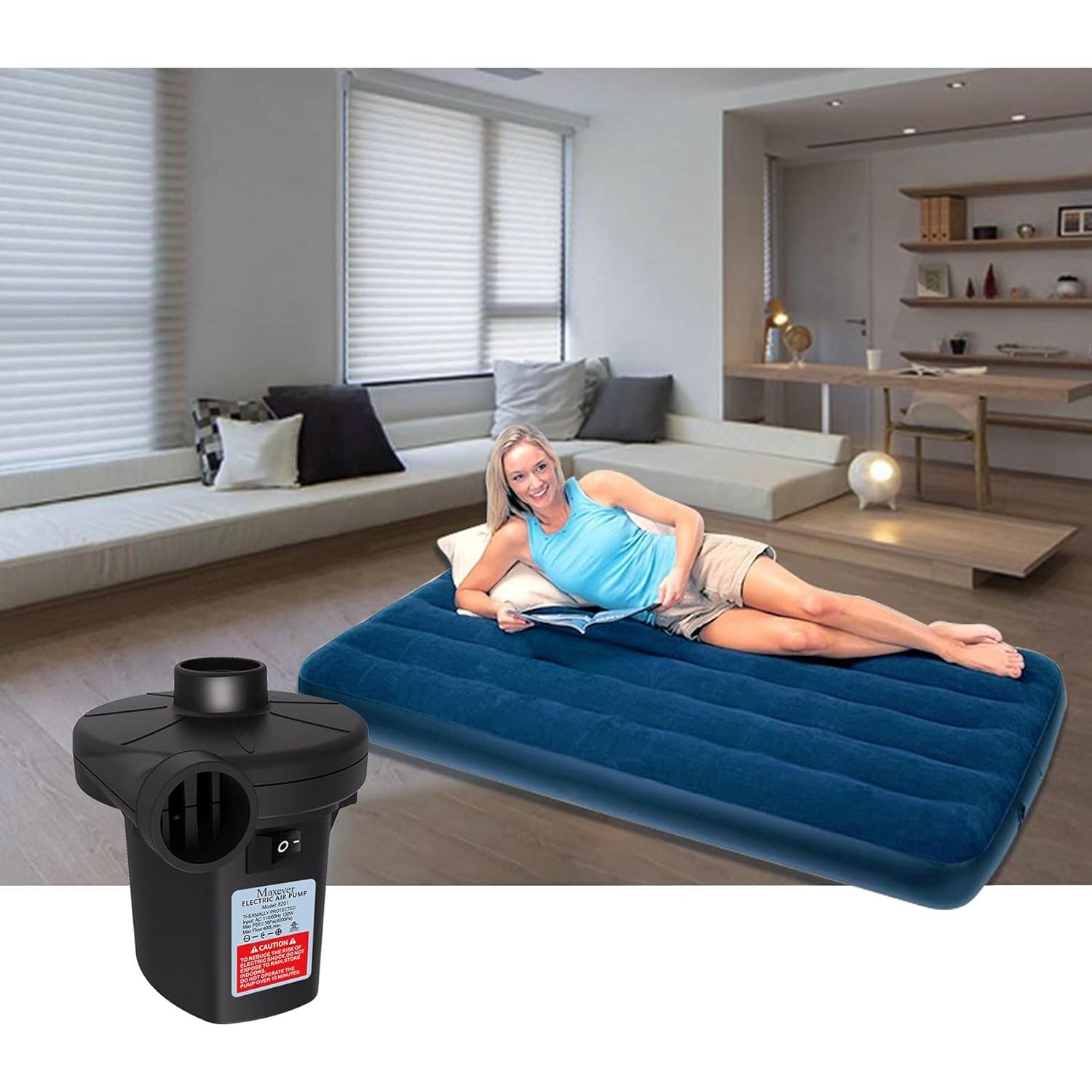 Bomba de aire eléctrica MAXEVER 8201 400L/min portátil