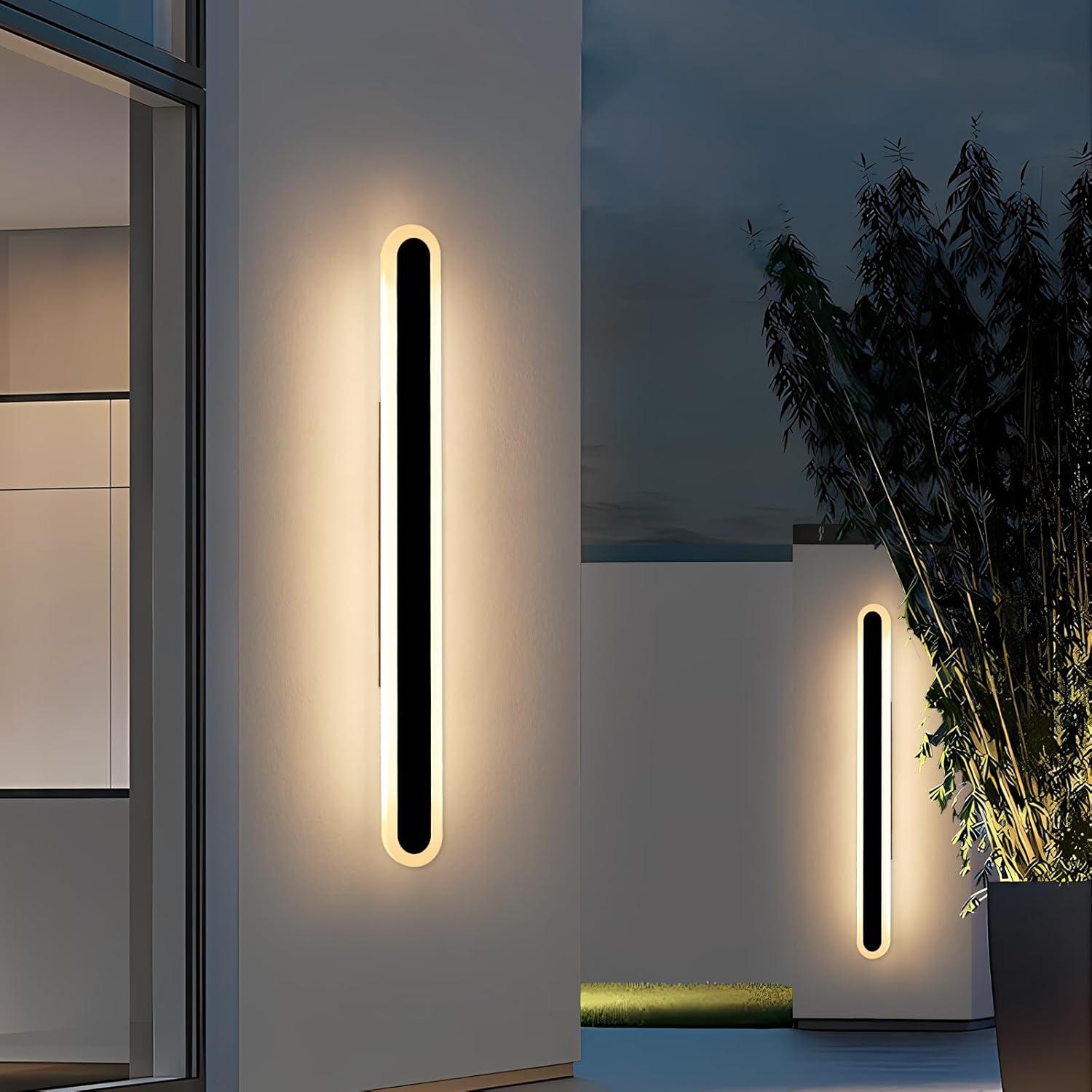 Aplique de Pared Exterior LED Daoseolo 120cm 3 Colores IP65