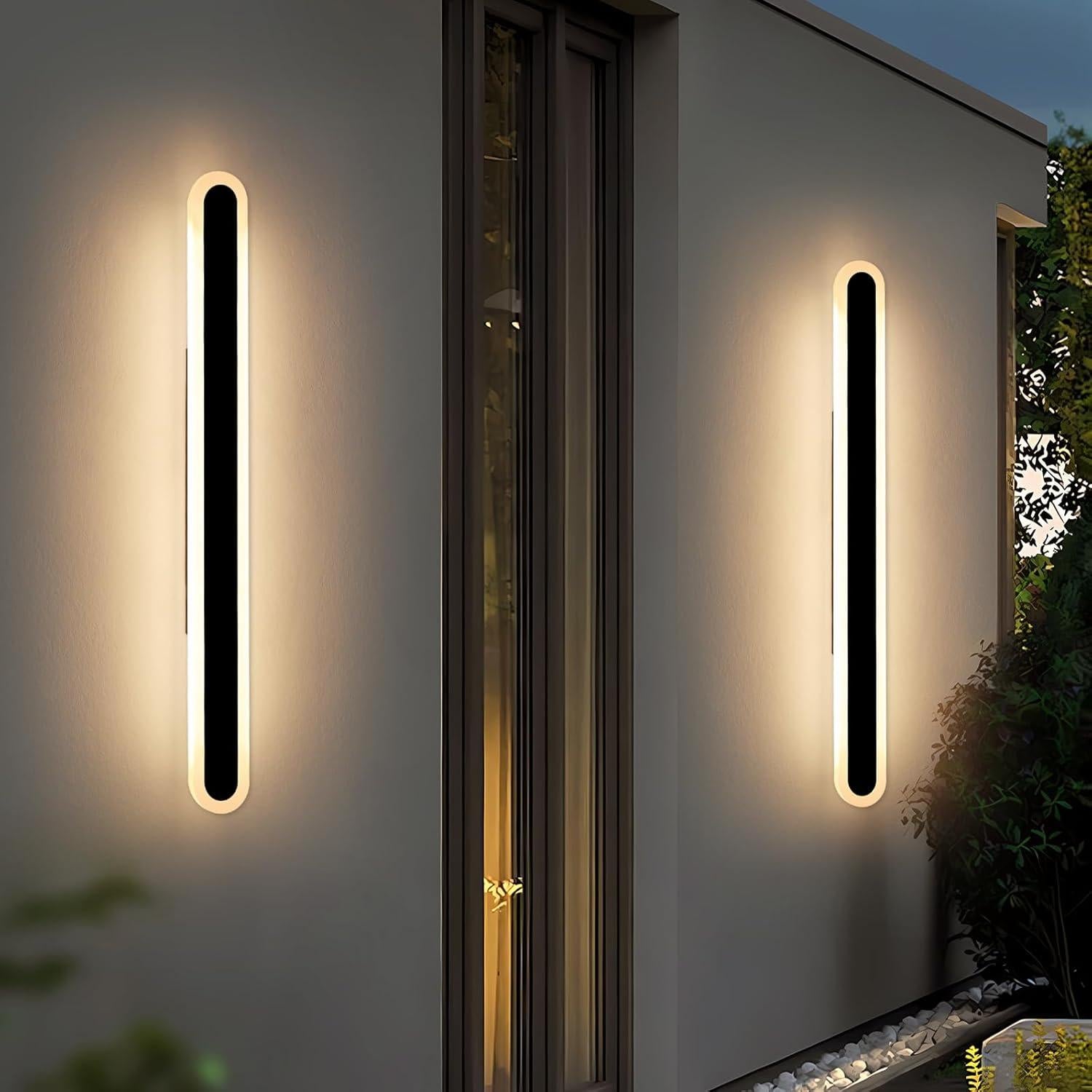 Aplique de Pared Exterior LED Daoseolo 120cm 3 Colores IP65