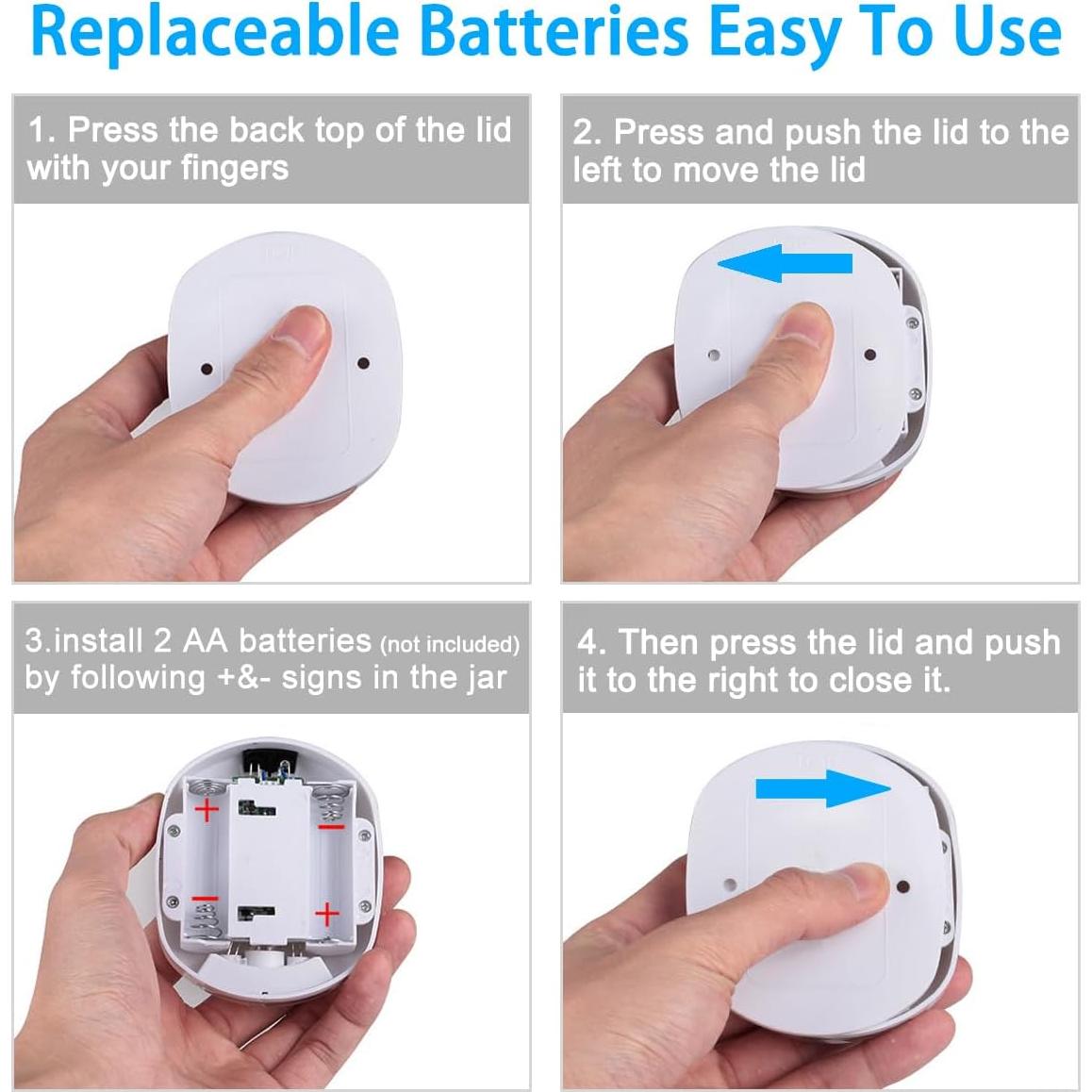 Luz LED Automática con Sensor de Movimiento LEDHOLYT 2TL151-RGB