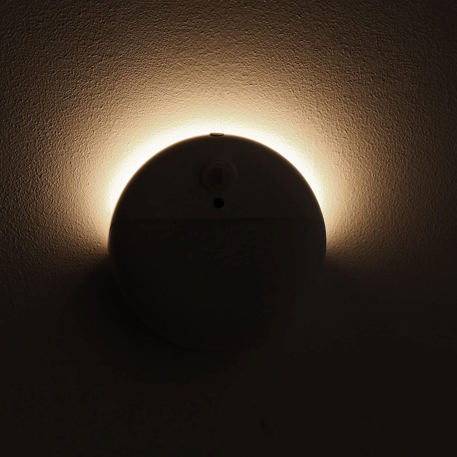 Paquete de 4 luces nocturnas YUNLEX con sensor de movimiento