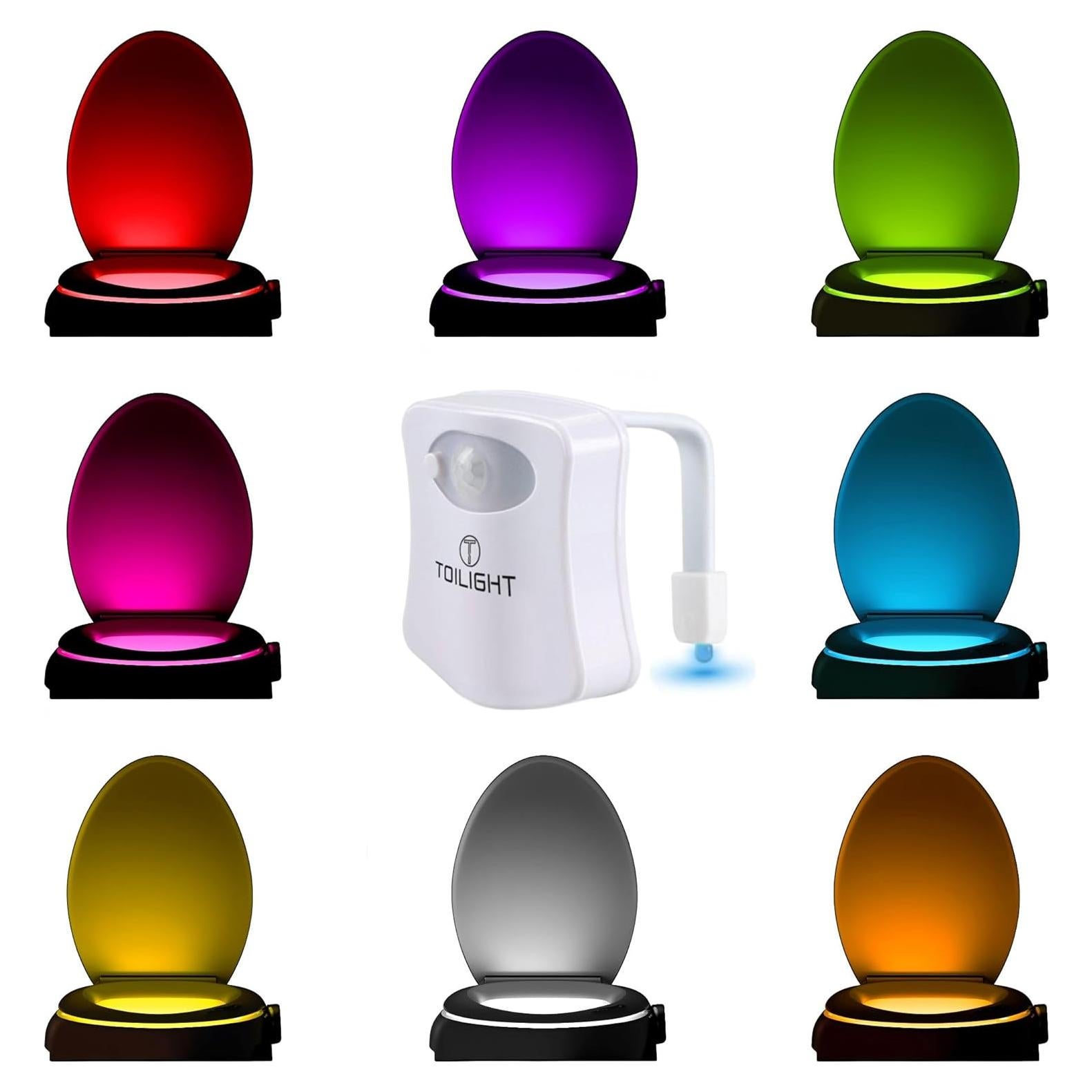 Luz Nocturna para Inodoro ToiLight con Sensor de Movimiento