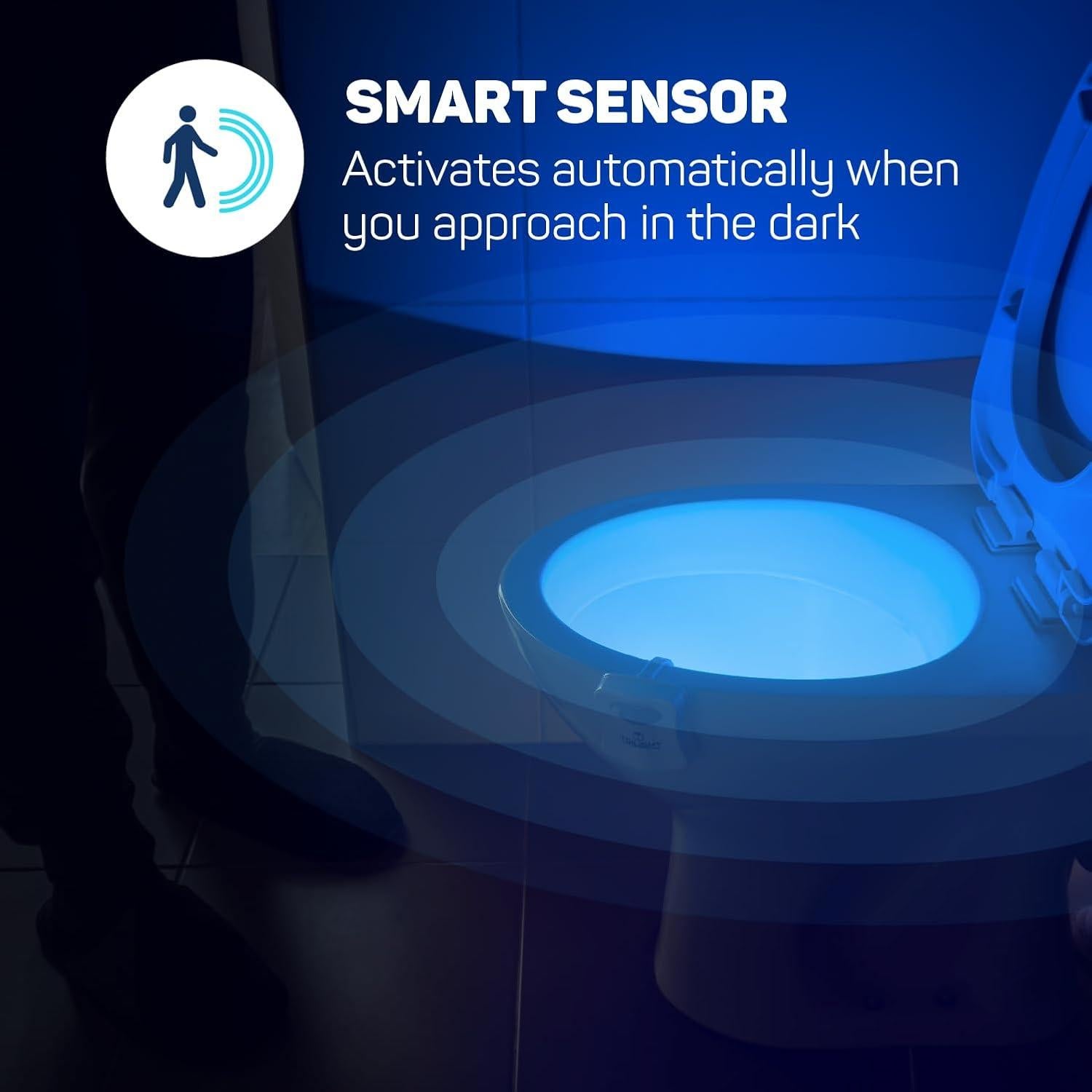 Luz Nocturna para Inodoro ToiLight con Sensor de Movimiento