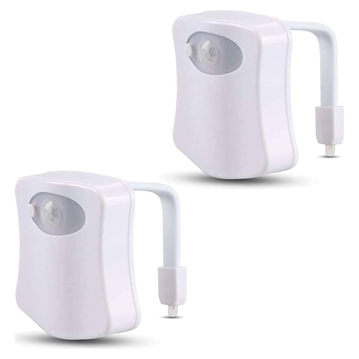 Luz Nocturna LED para Inodoro Shelly & Bill con Sensor de Movimiento