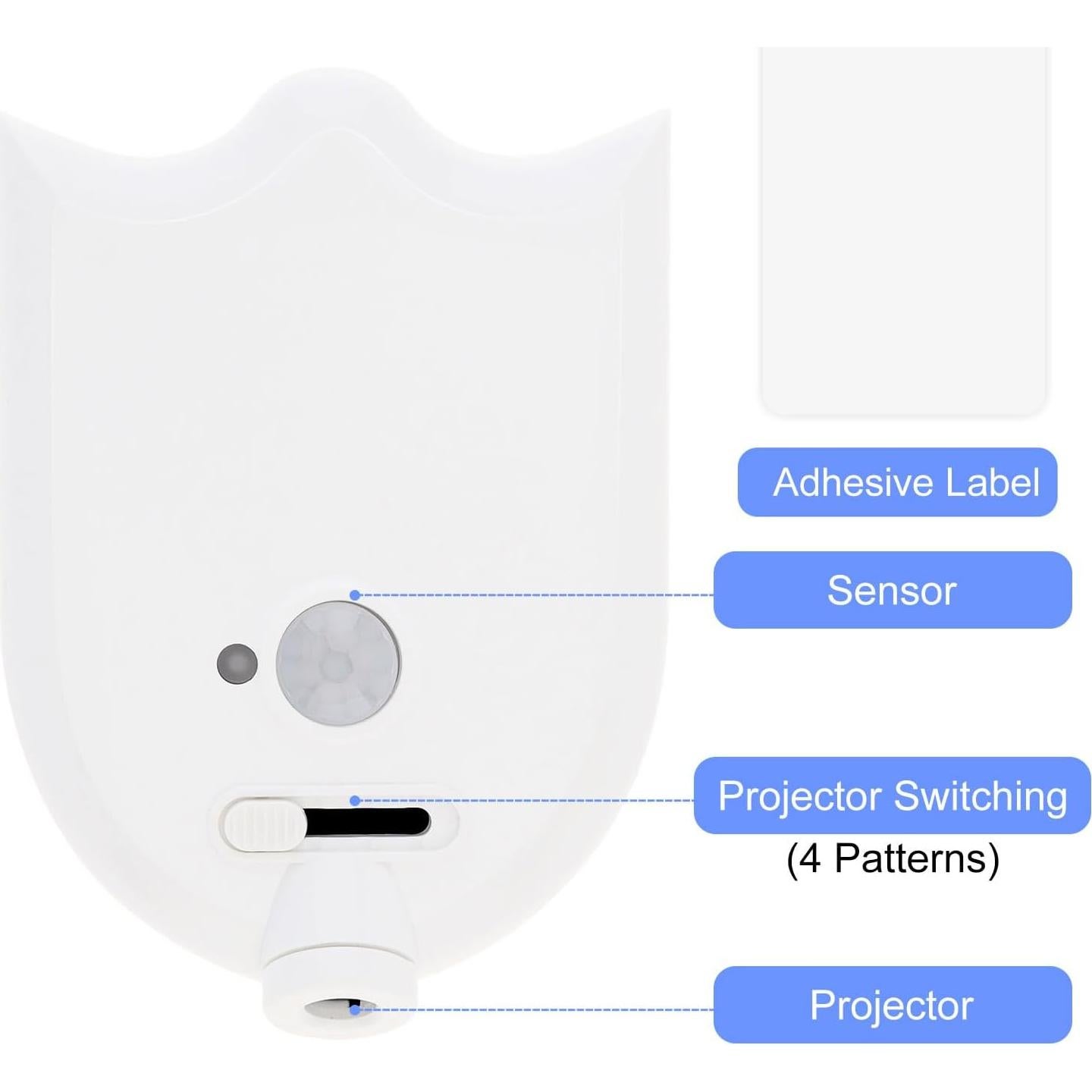 Luz Nocturna para Inodoro OriGlam con Sensor de Movimiento
