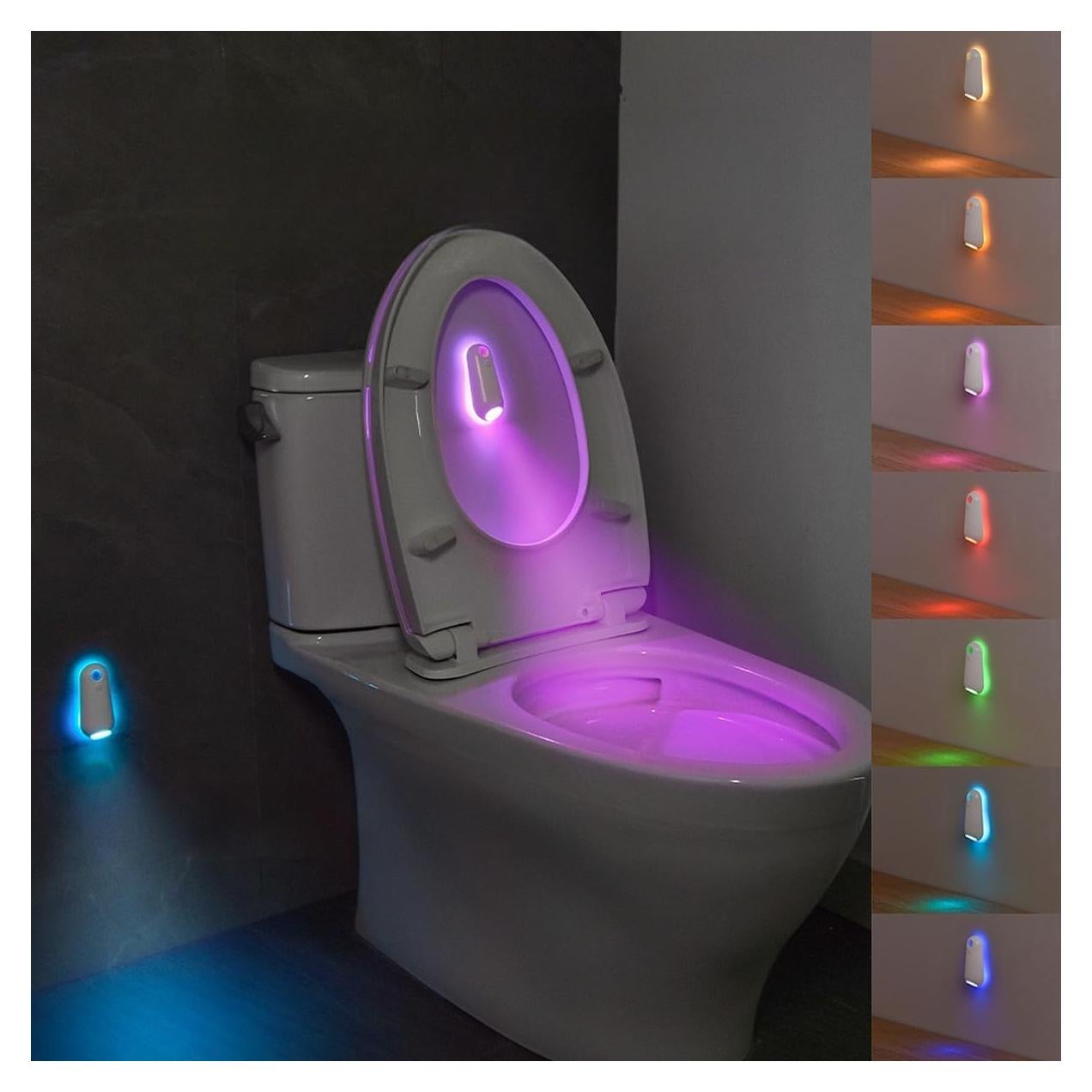 Luz de Inodoro LED BLE con Sensor de Movimiento - Paquete de 2