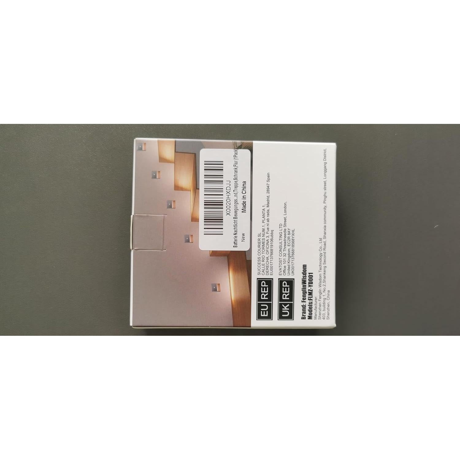 Luz Nocturna Recargable FenglinWisdom con Sensor de Movimiento