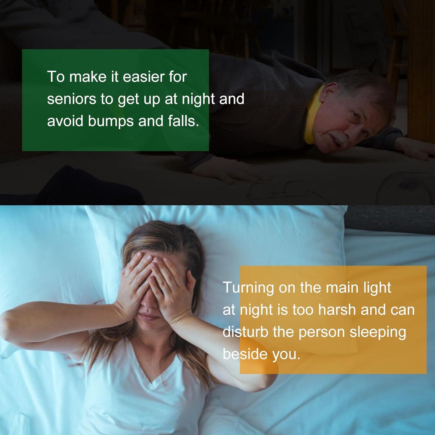 Luz de Cama LED Vansky con Sensor de Movimiento 5FT Duales