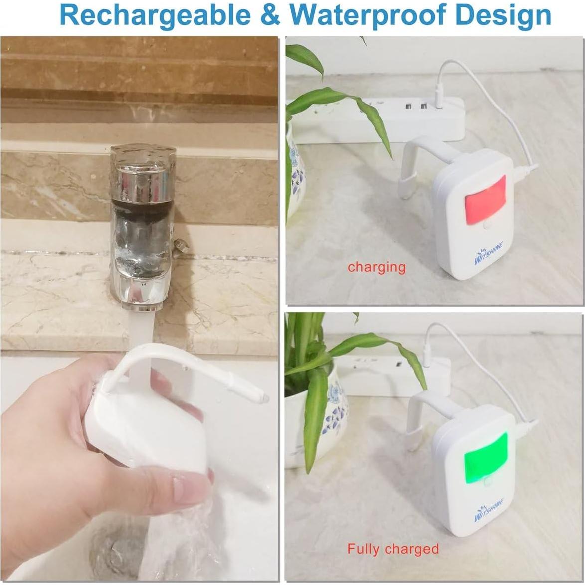 Luz de Inodoro Witshine con Sensor de Movimiento 4 Pack LED