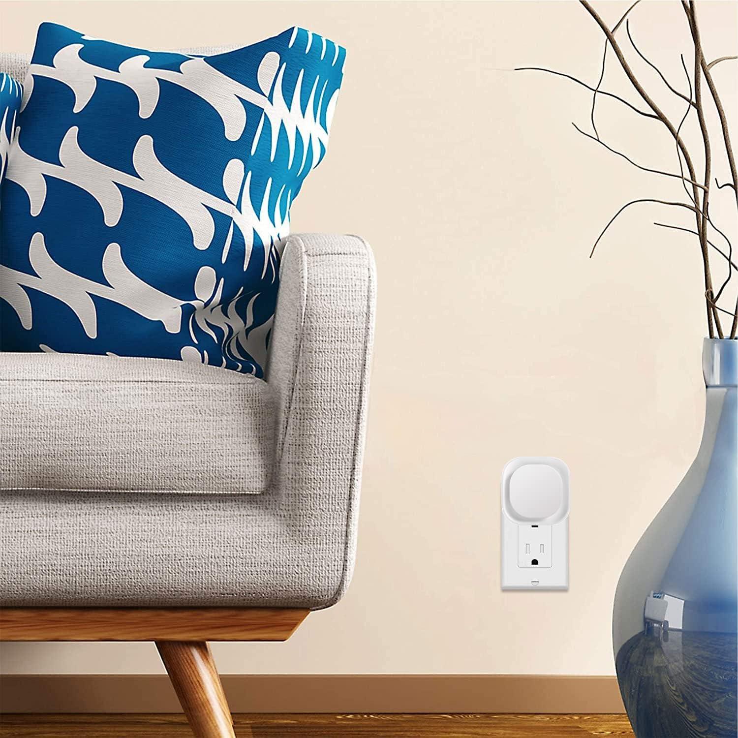 Paquete de 6 luces nocturnas YUNLEX regulables con sensor