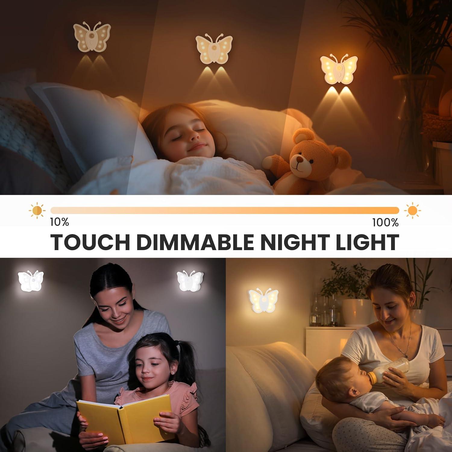 Luz Nocturna LOFTEK con Sensor de Movimiento Recargable 1 Paquete