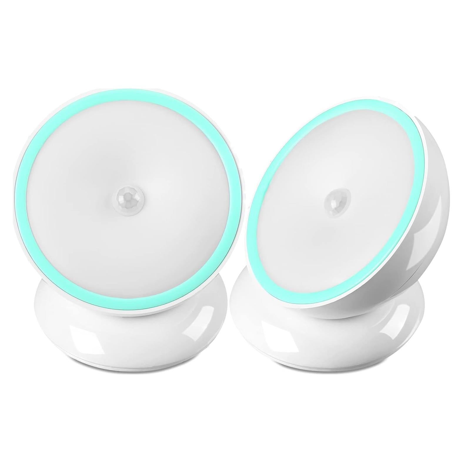 Kathfly 2 Luces Nocturnas LED con Sensor de Movimiento Batería