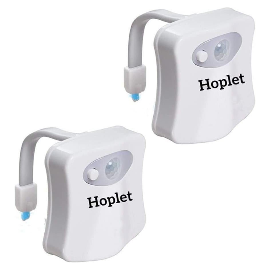 Luz Nocturna LED para Inodoro con Sensor de Movimiento - Paquete de 2