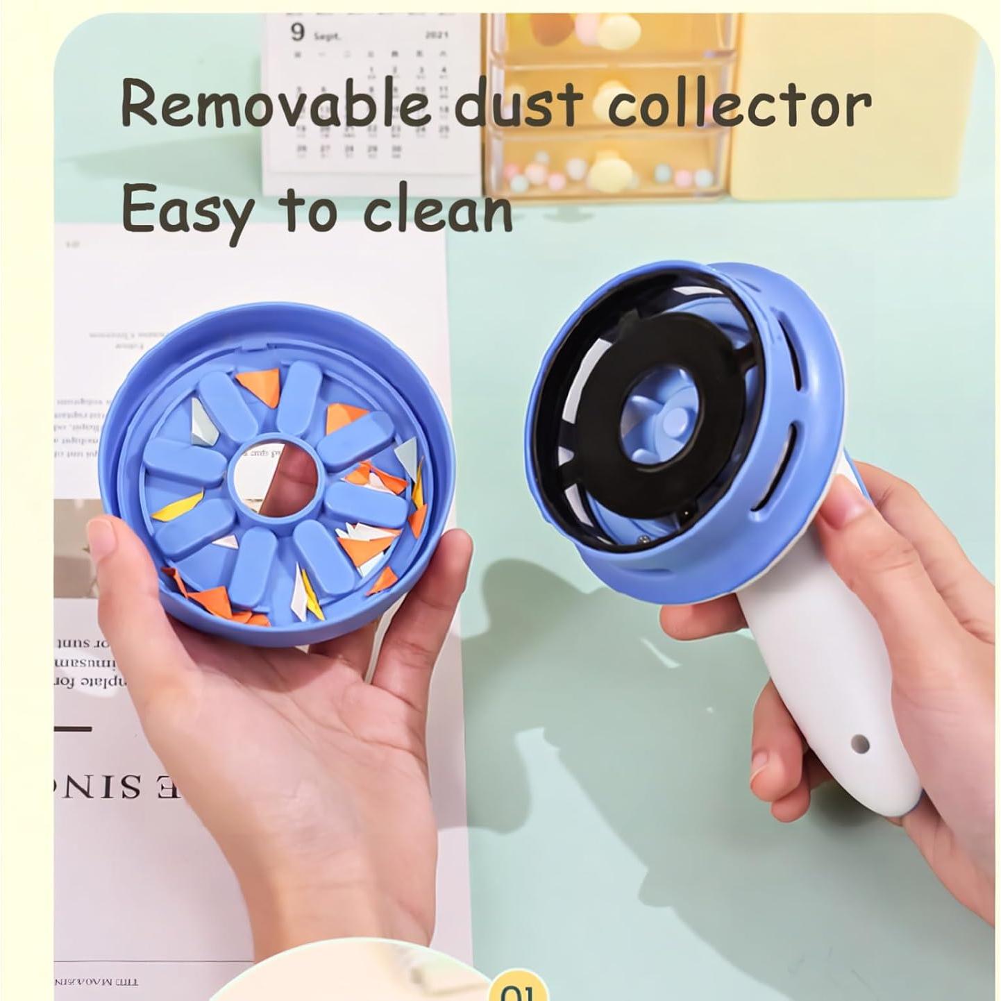 Aspiradora de Escritorio Genérico Rosa Inalámbrica 1200mAh