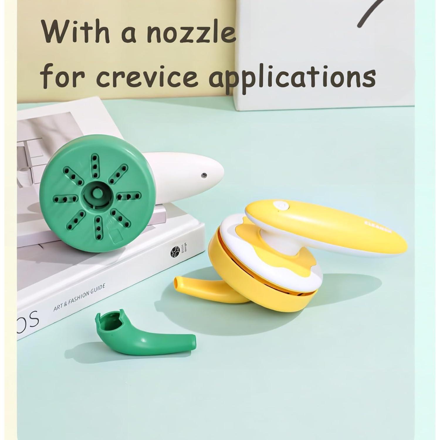 Aspiradora de Escritorio Genérico Rosa Inalámbrica 1200mAh