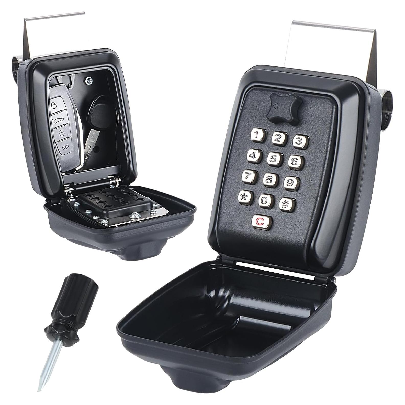 Caja de bloqueo para ventana de coche Lifronkit negra