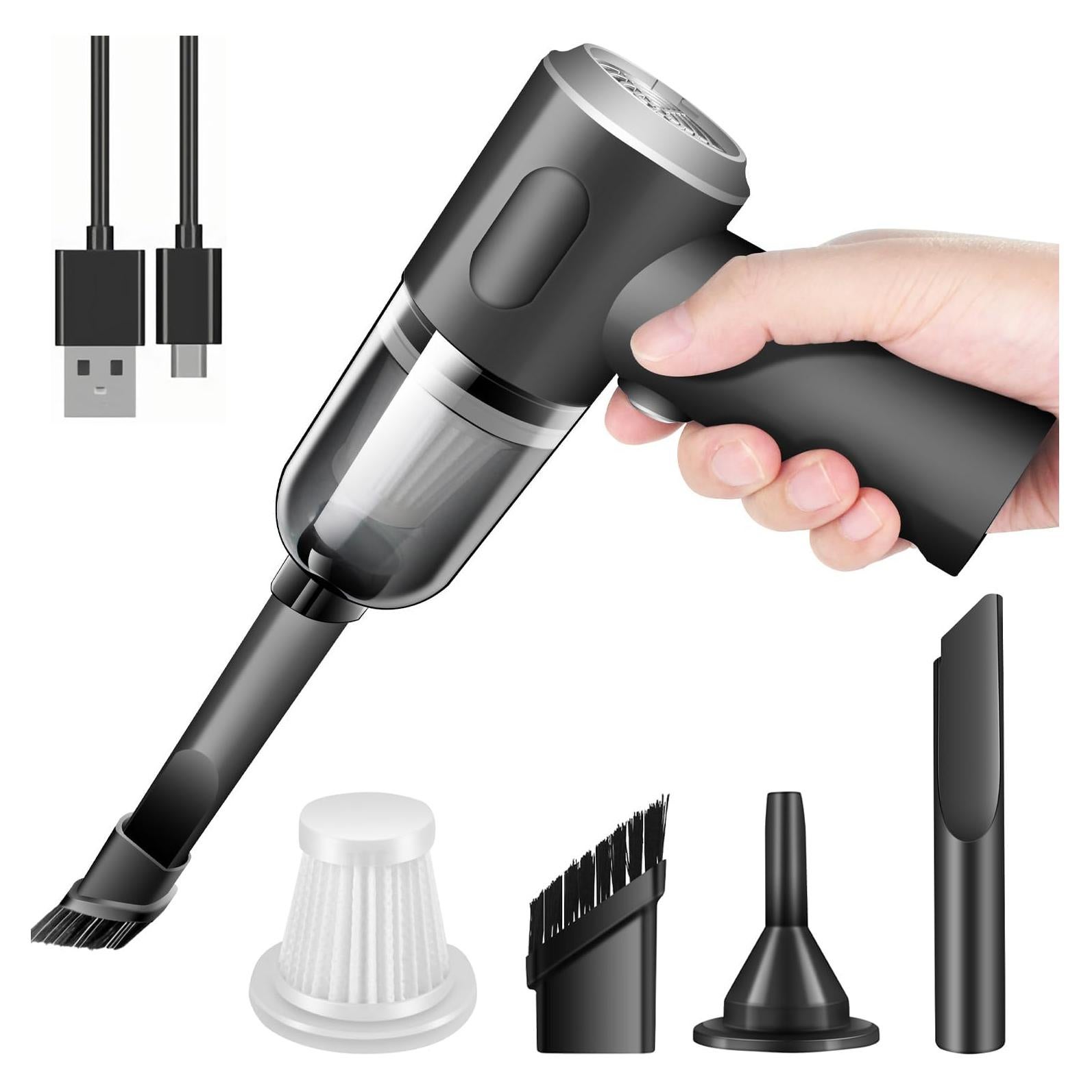 Aspiradora de Mano Inalámbrica YUNYILAN E-23 120W USB