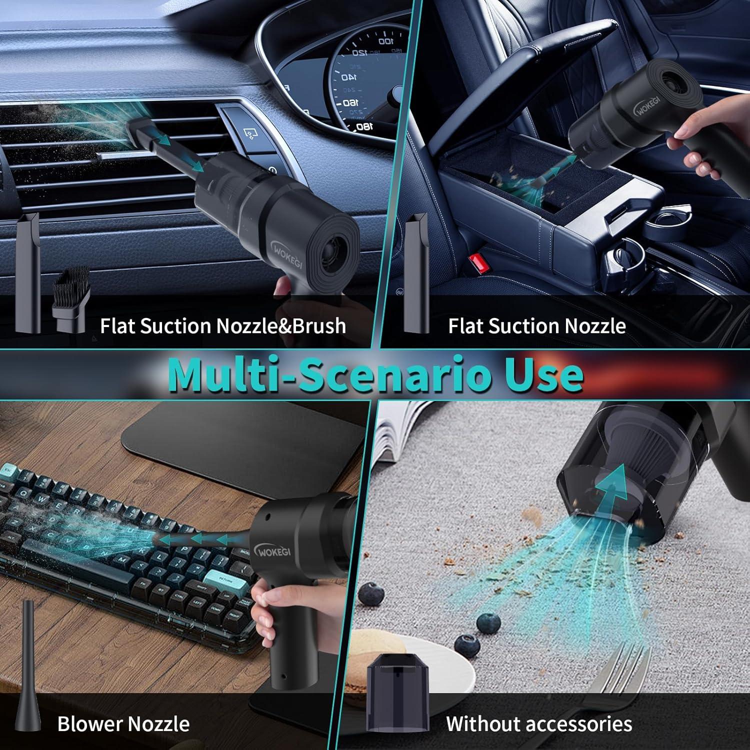 Aspiradora de Mano WOKEGI WX1 Inalámbrica 10000PA Compacta