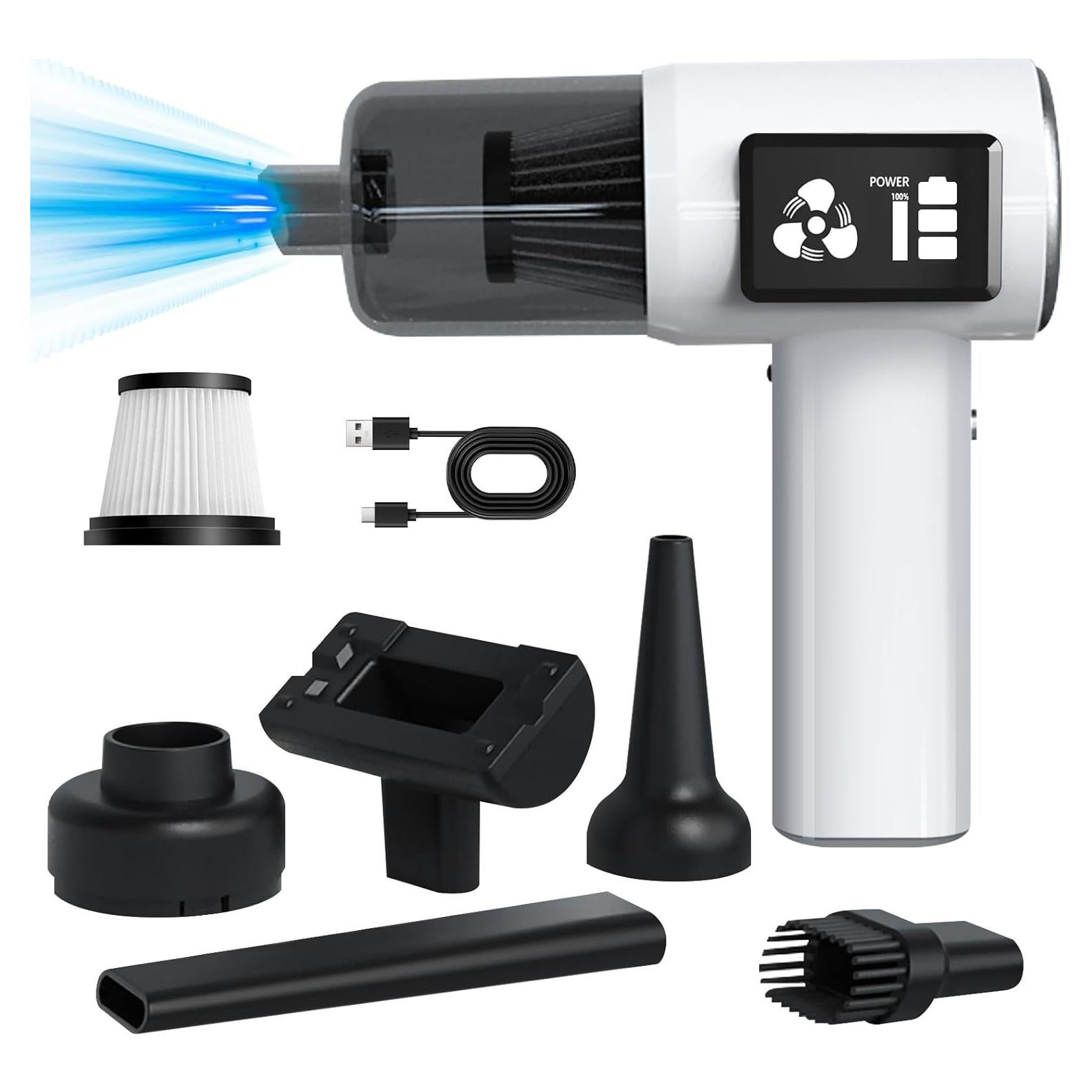 Aspiradora Portátil Inalámbrica Bonbiyou HK-69 21000Pa USB-C