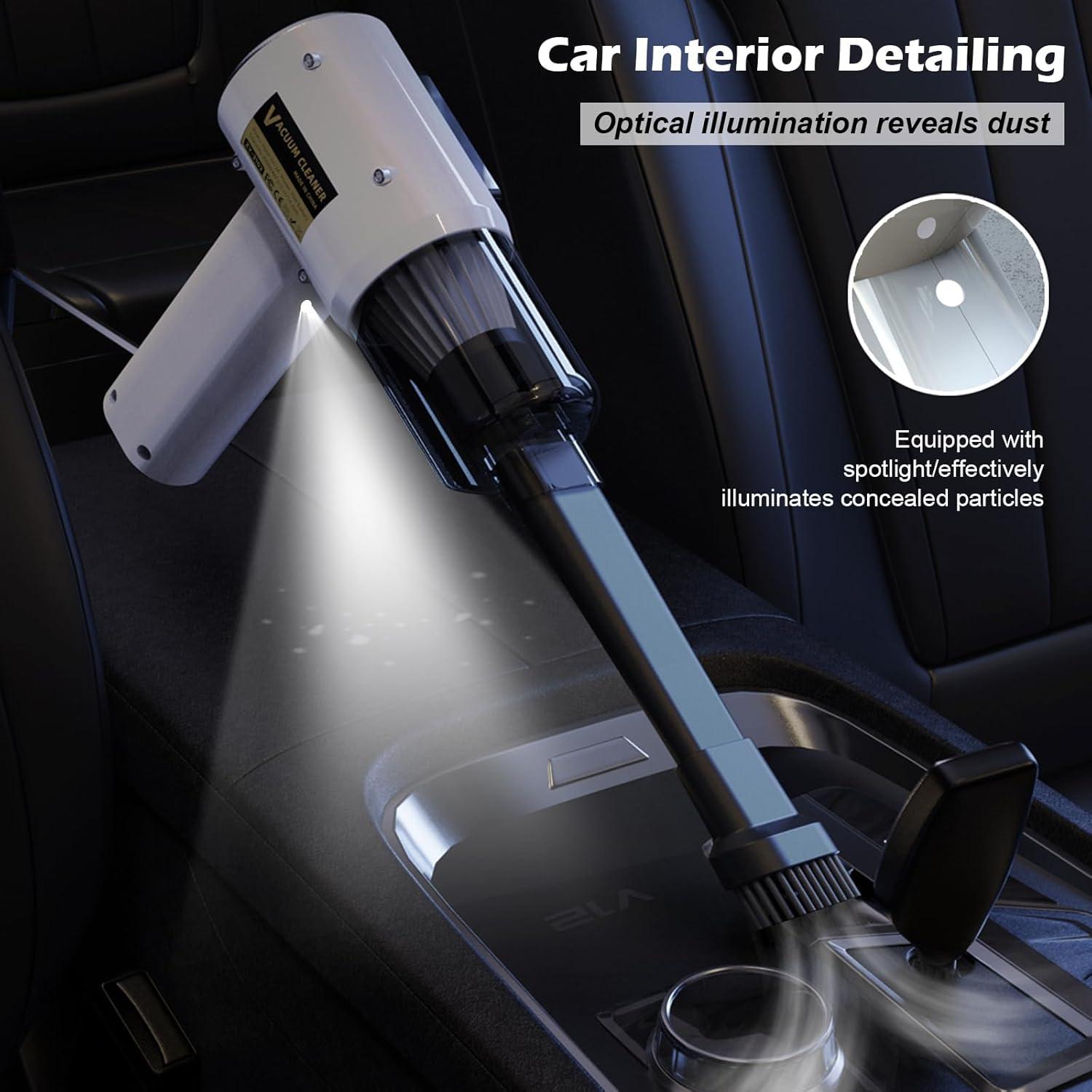 Aspiradora Portátil Inalámbrica Bonbiyou HK-69 21000Pa USB-C