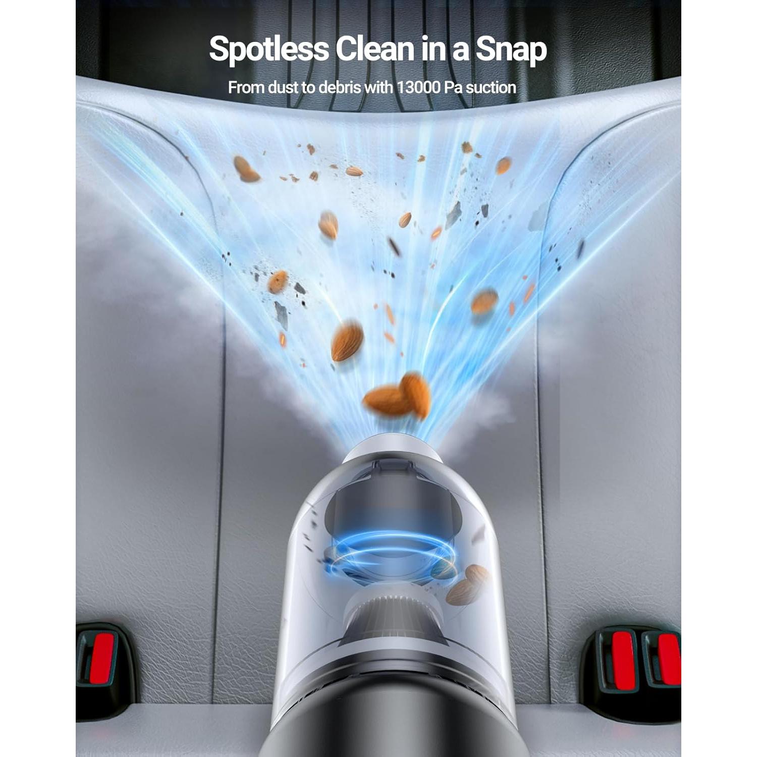 Aspiradora de Coche Inalámbrica SEALIGHT X2PM 21000 PA