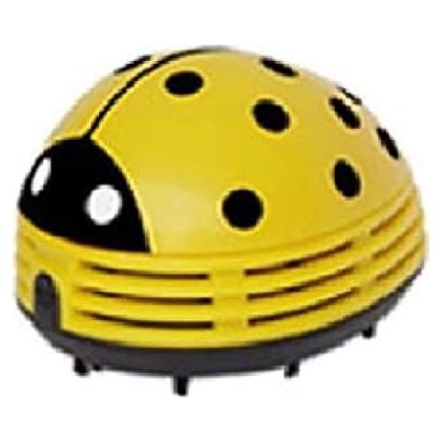 Aspiradora de Mano Inalámbrica Aliotech Mini Mariquita Amarilla