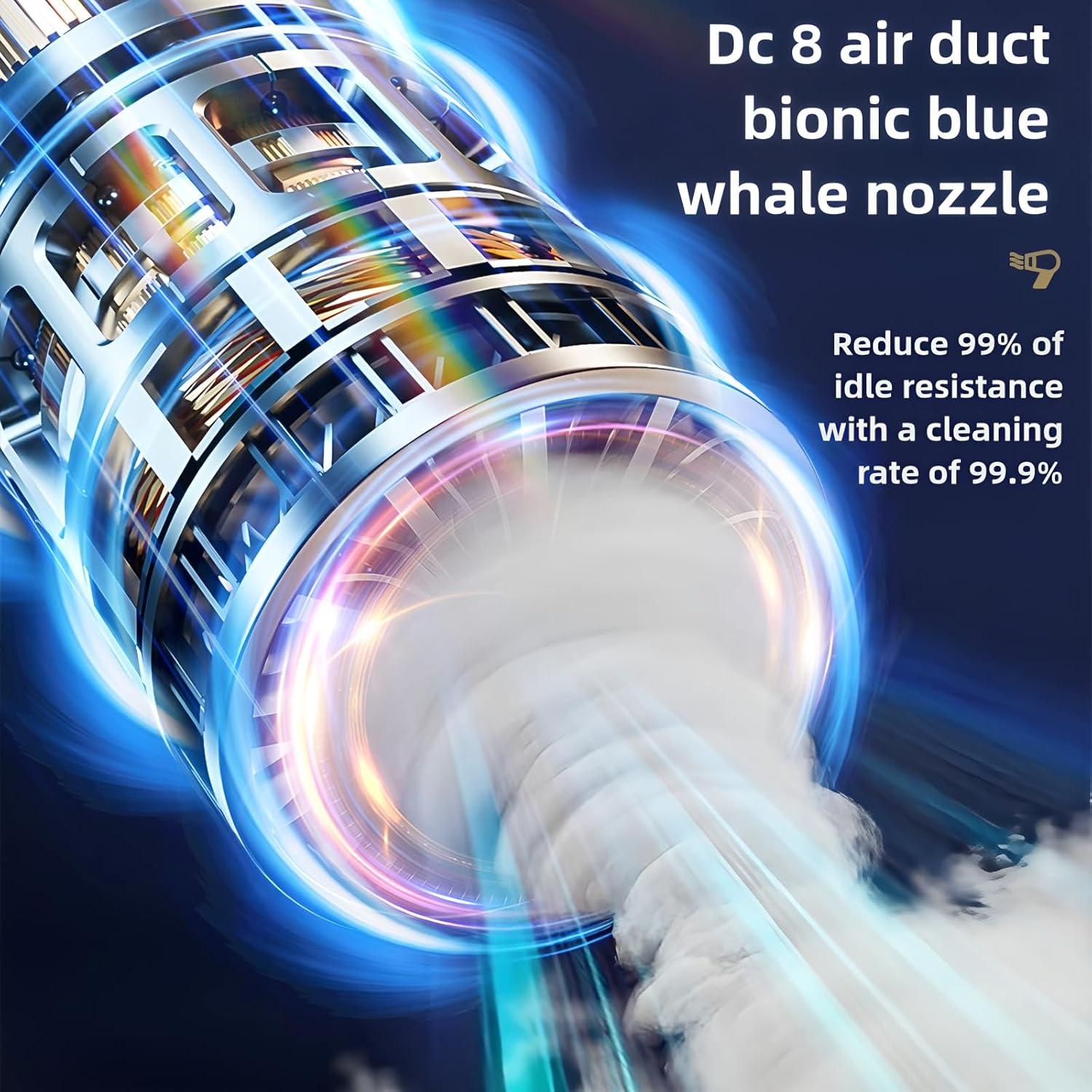 Aspiradora de Mano Inalámbrica Bubwepo US1101-1452 12000Pa