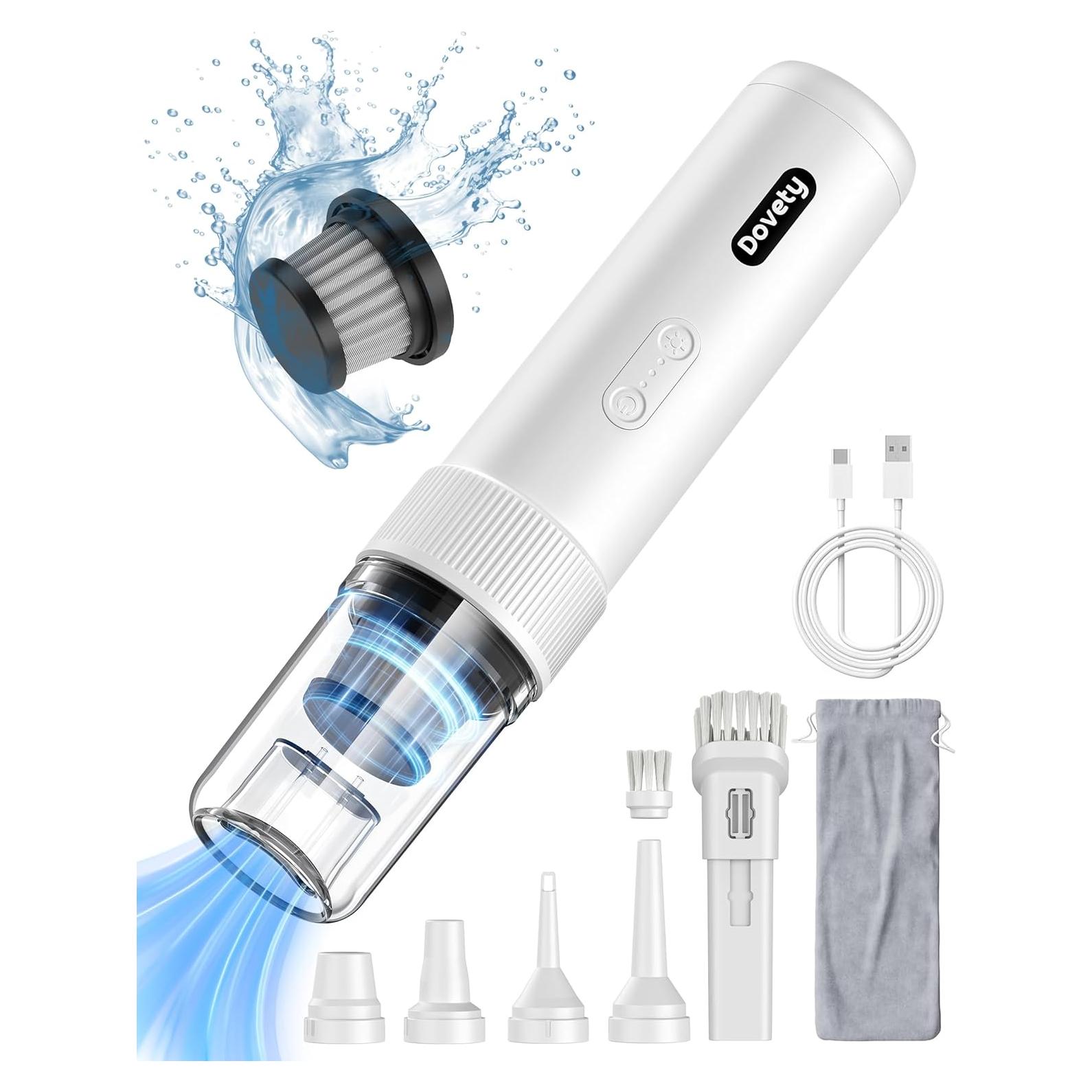 Aspiradora Portátil Inalámbrica Dovety GV06WH 21000PA 5 en 1