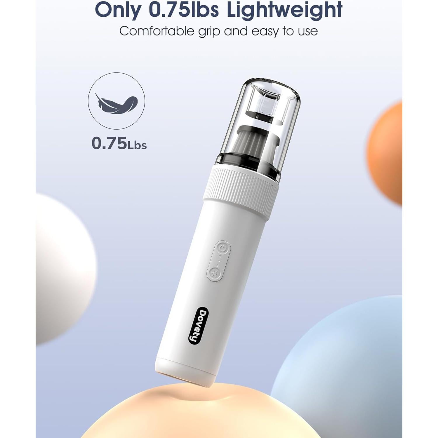 Aspiradora Portátil Inalámbrica Dovety GV06WH 21000PA 5 en 1