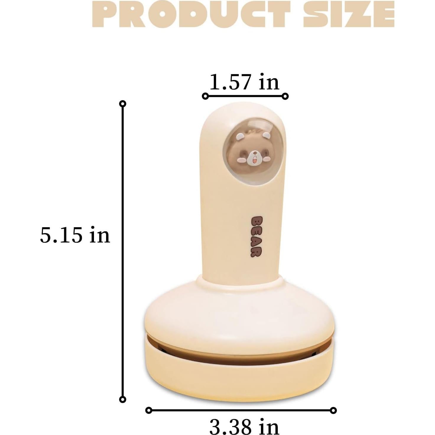 Mini Aspiradora de Escritorio HPYDIY Blanca Recargable USB 1200mAh