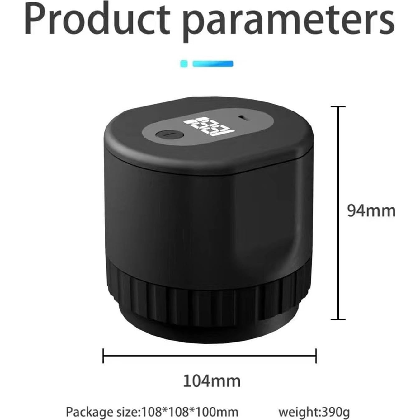 Sellador al vacío eléctrico para frascos de mason Genérico - Kit completo