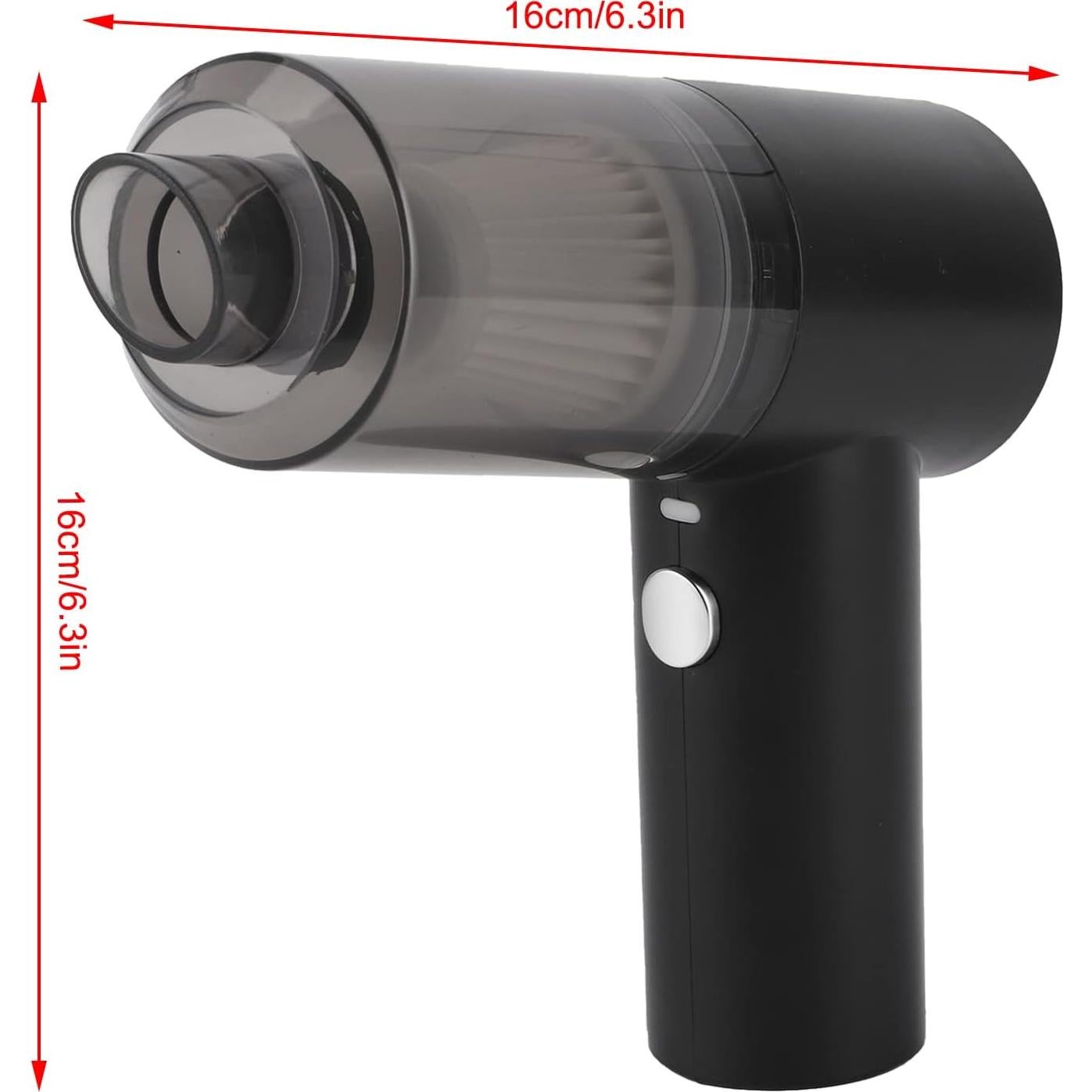 Aspiradora de Mano Inalámbrica SeenHum 5500Pa 2000mAh Negra