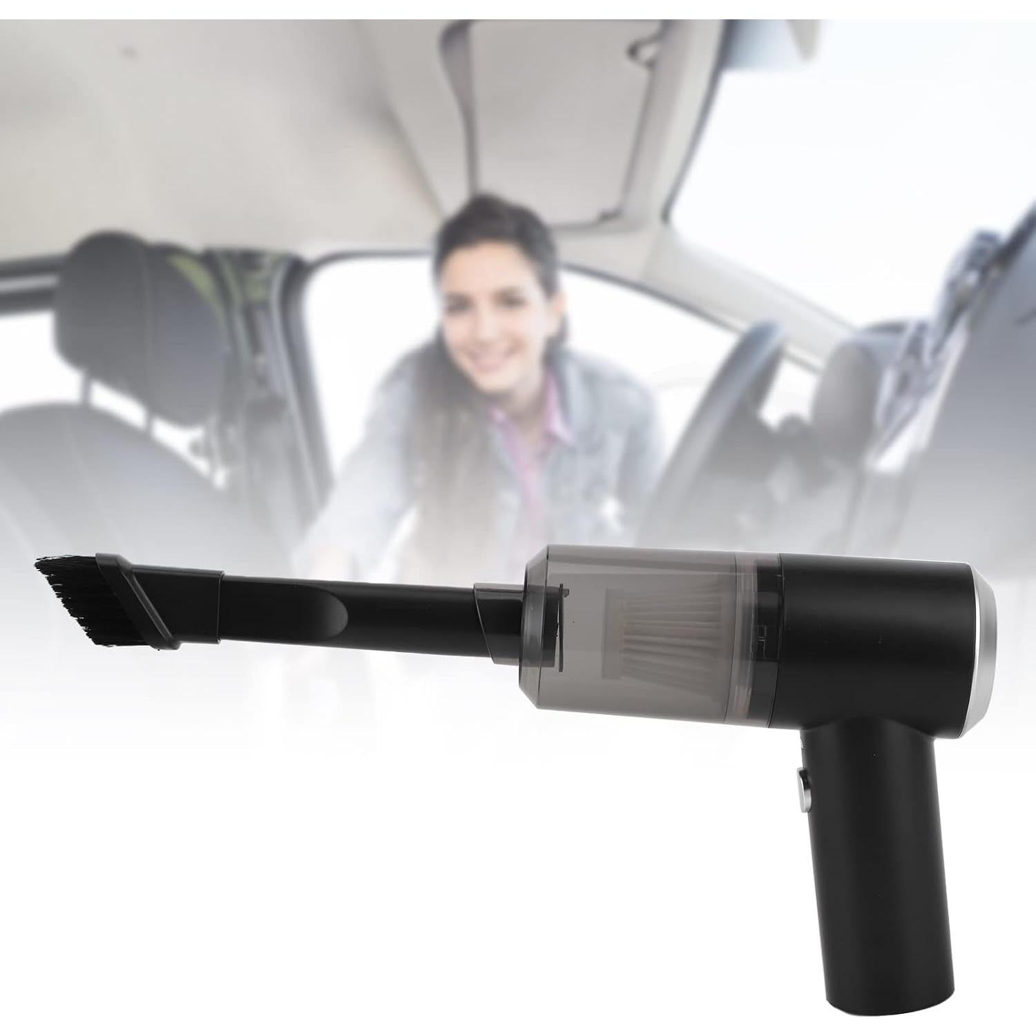 Aspiradora de Mano Inalámbrica SeenHum 5500Pa 2000mAh Negra