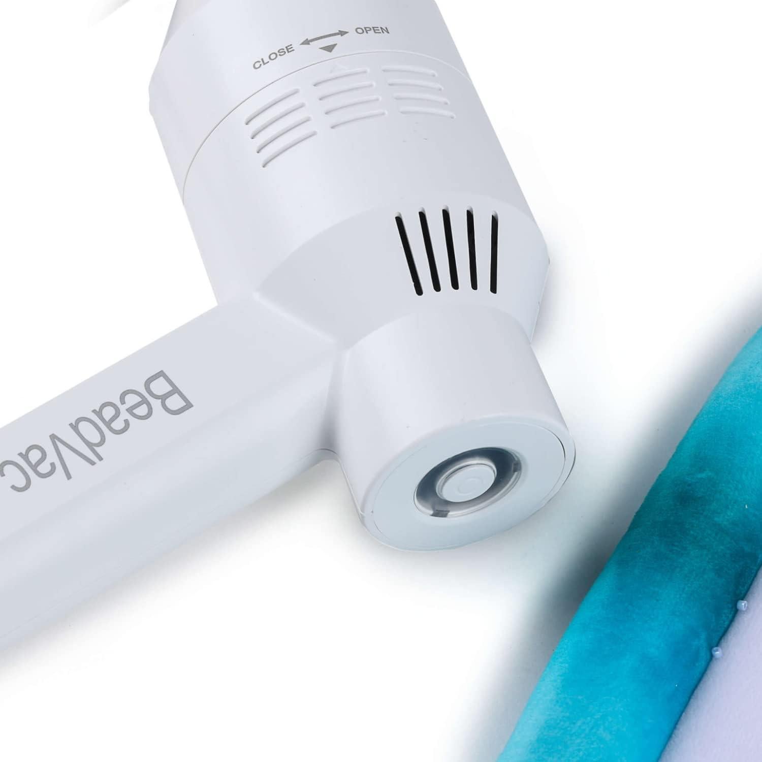 Aspiradora de Mano Inalámbrica PotomacBeads BeadVac Blanca