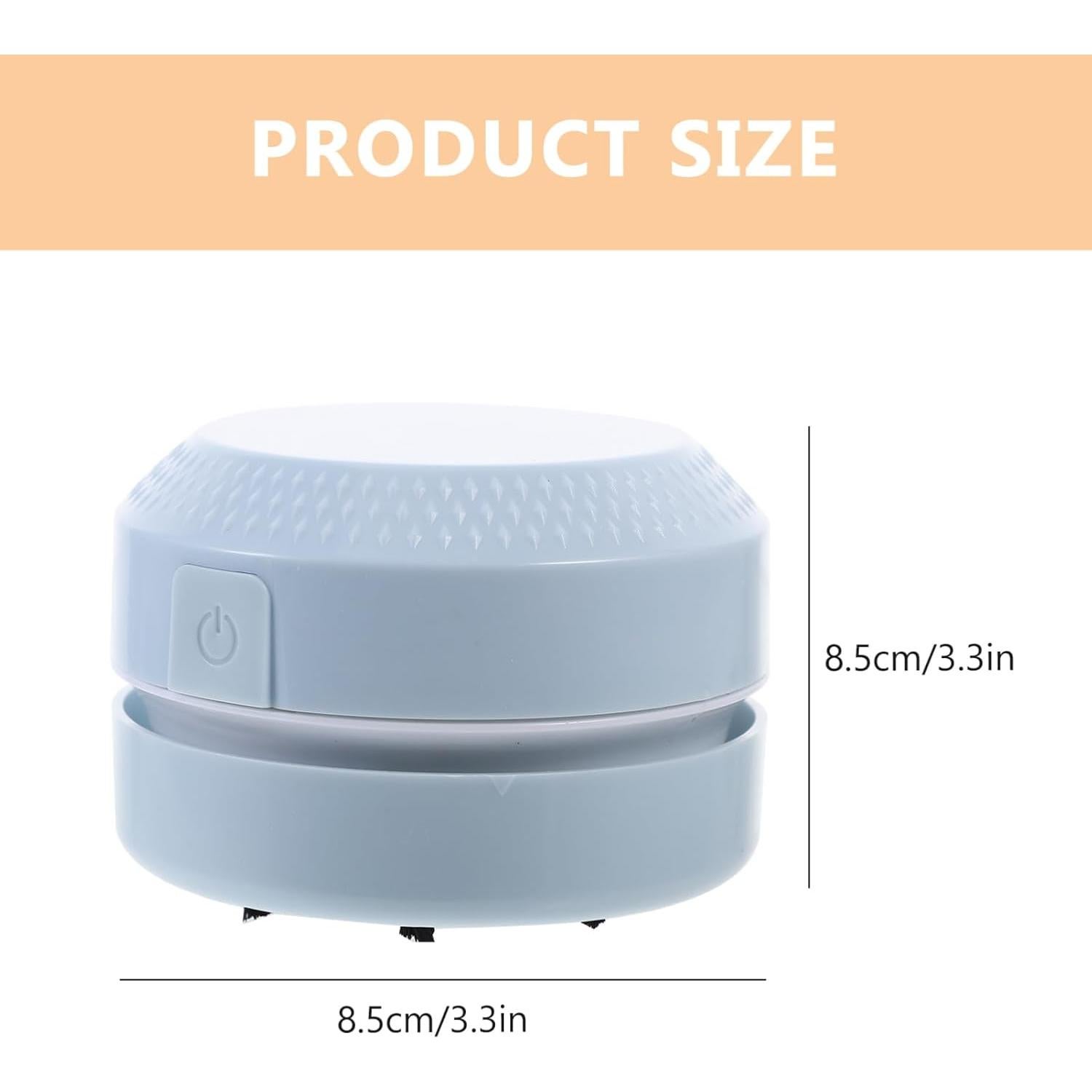 Aspiradora Mini Portátil ELAYARD Azul para Escritorio 8.5cm