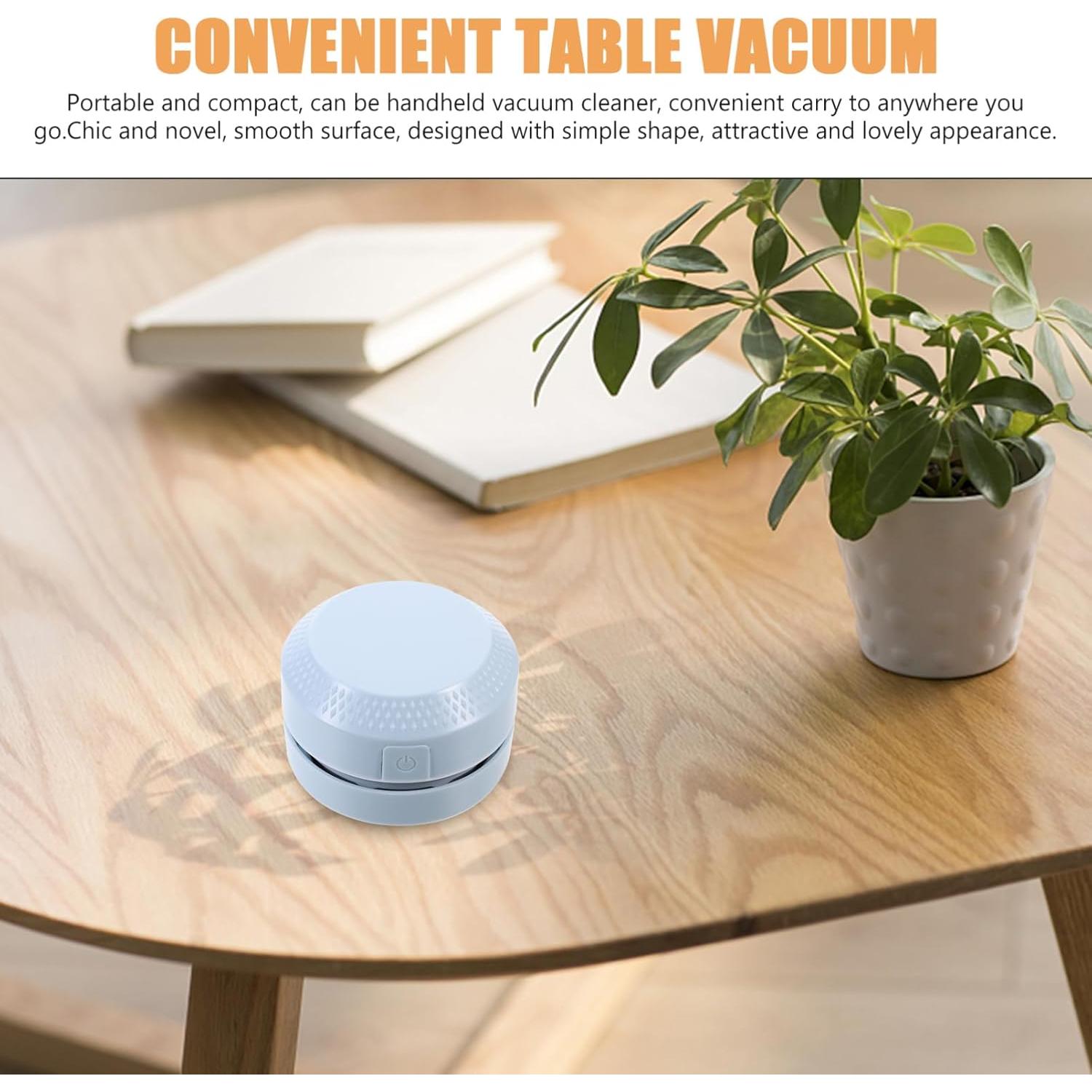 Aspiradora Mini Portátil ELAYARD Azul para Escritorio 8.5cm