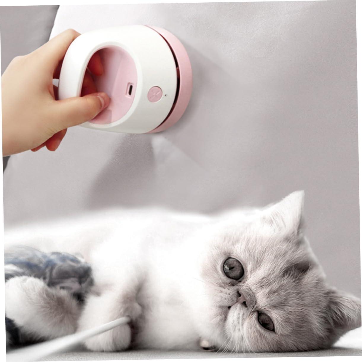 Aspiradora de Mano LOEFLIFA USB Rosa 9.9x8.6cm Recargable