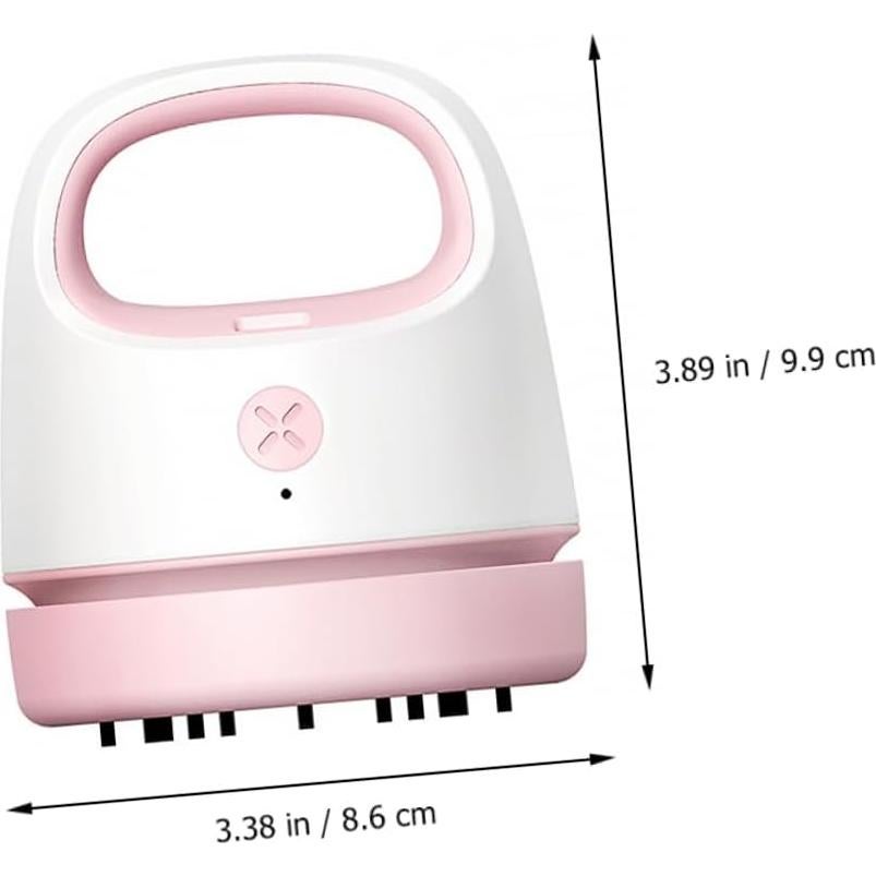 Aspiradora de Mano LOEFLIFA USB Rosa 9.9x8.6cm Recargable