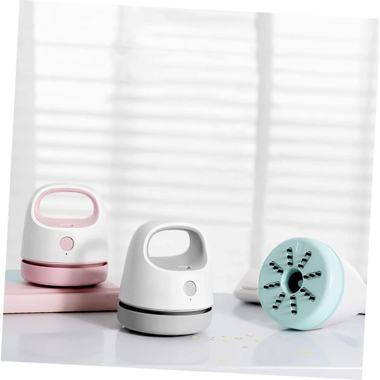 Aspiradora de Mano LOEFLIFA USB Rosa 9.9x8.6cm Recargable