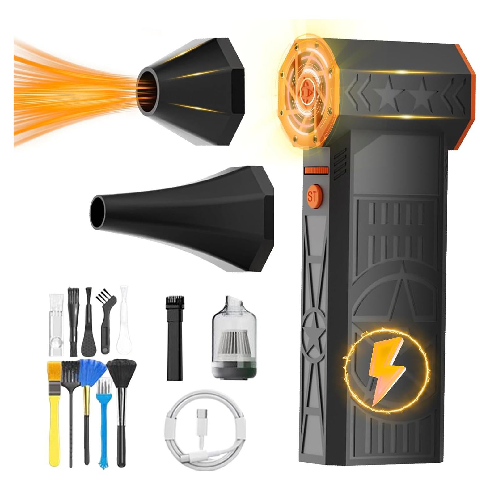 Soplador de Aire Eléctrico Rilicco X50 260000 RPM Ajustable