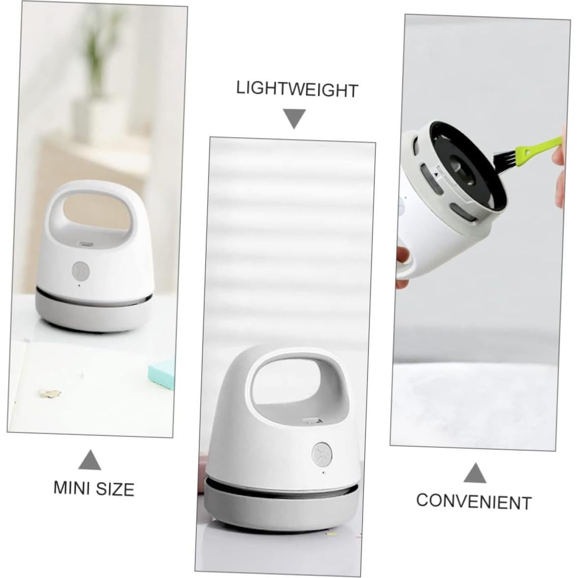 Aspiradora de escritorio portátil HOLIDYOYO 9.9x8.6cm USB