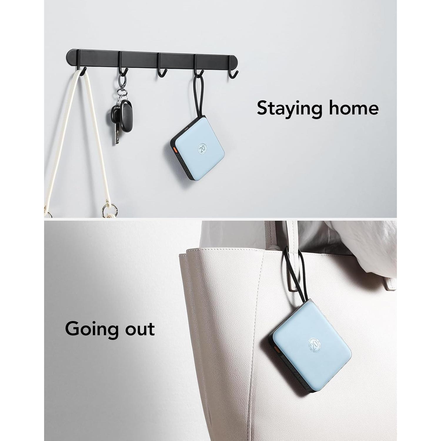 Cargador Portátil VRURC 10000mAh Carga Rápida 20W Azul