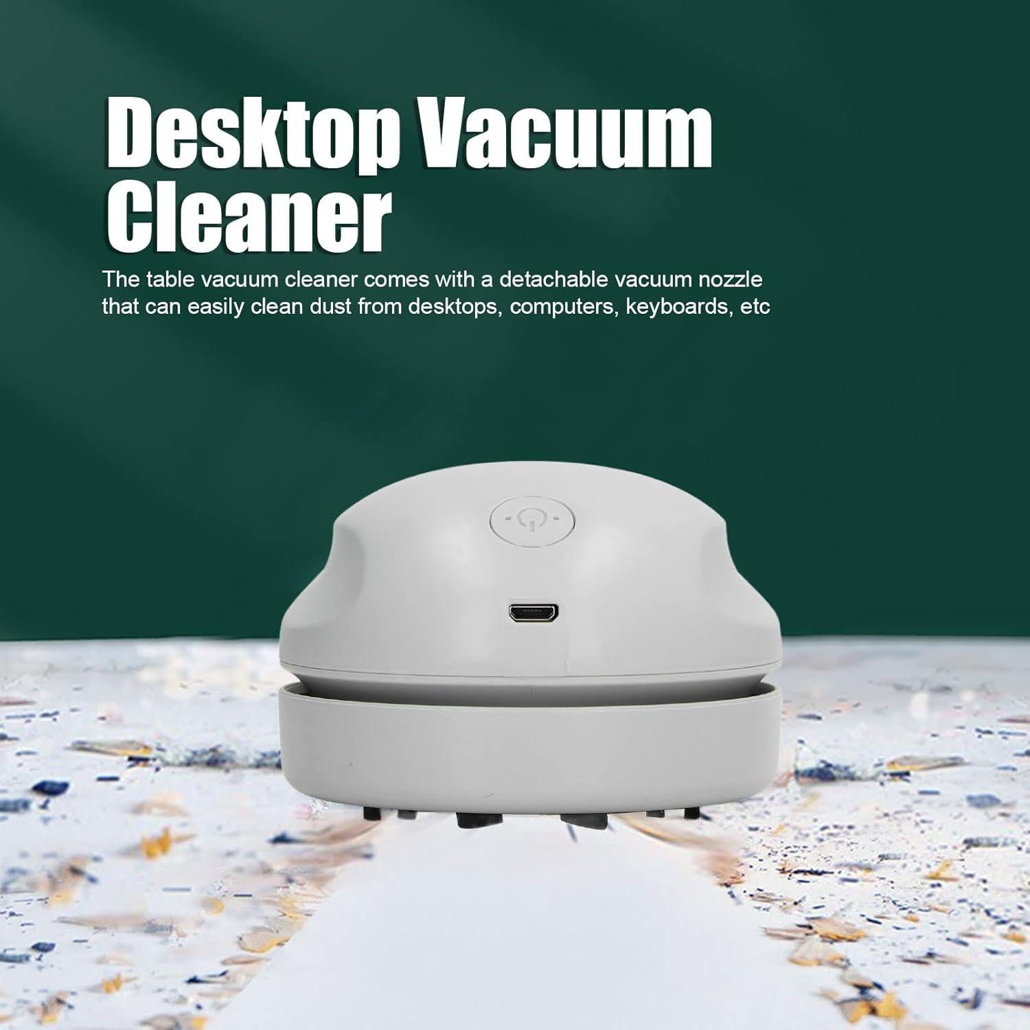 Mini Aspiradora de Escritorio UPQRSG Inalámbrica USB 500mAh