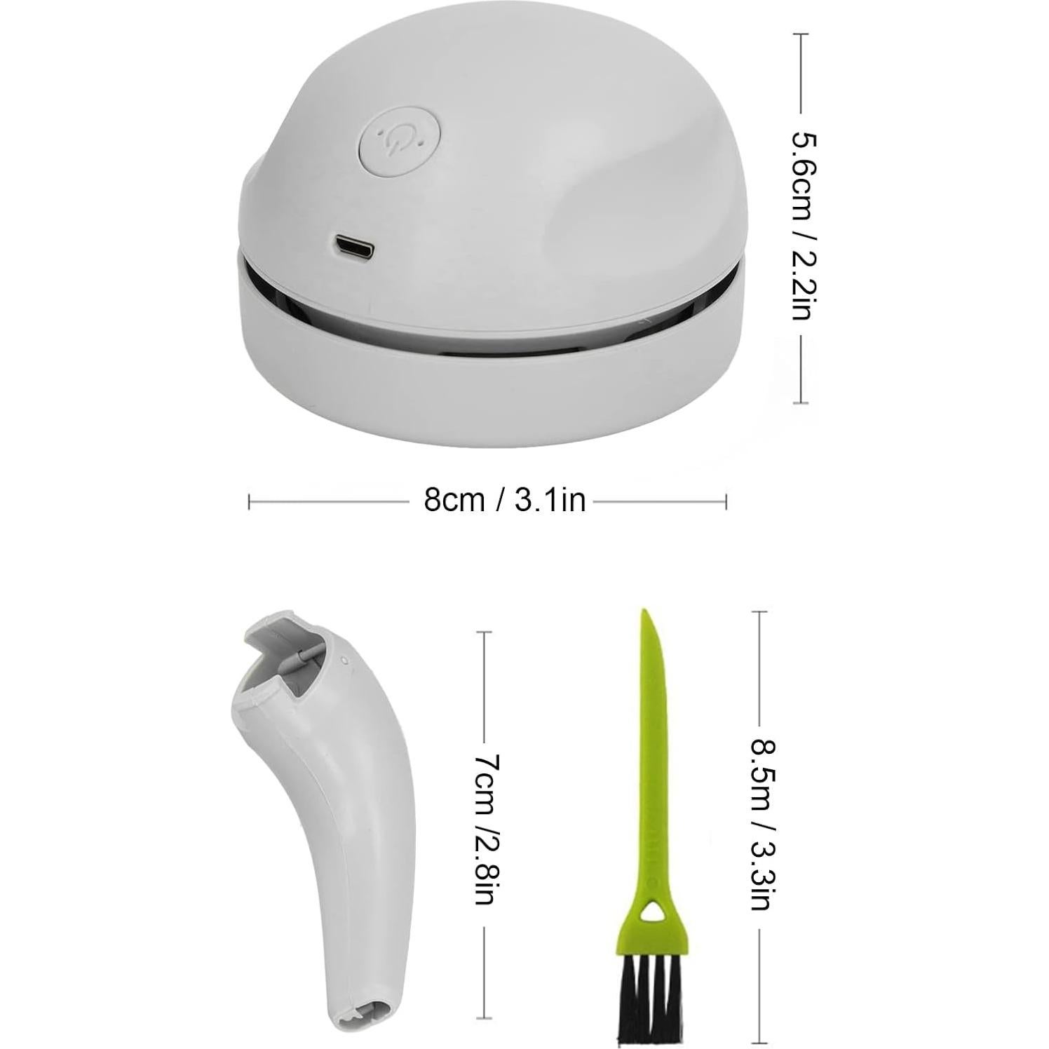 Mini Aspiradora de Escritorio UPQRSG Inalámbrica USB 500mAh