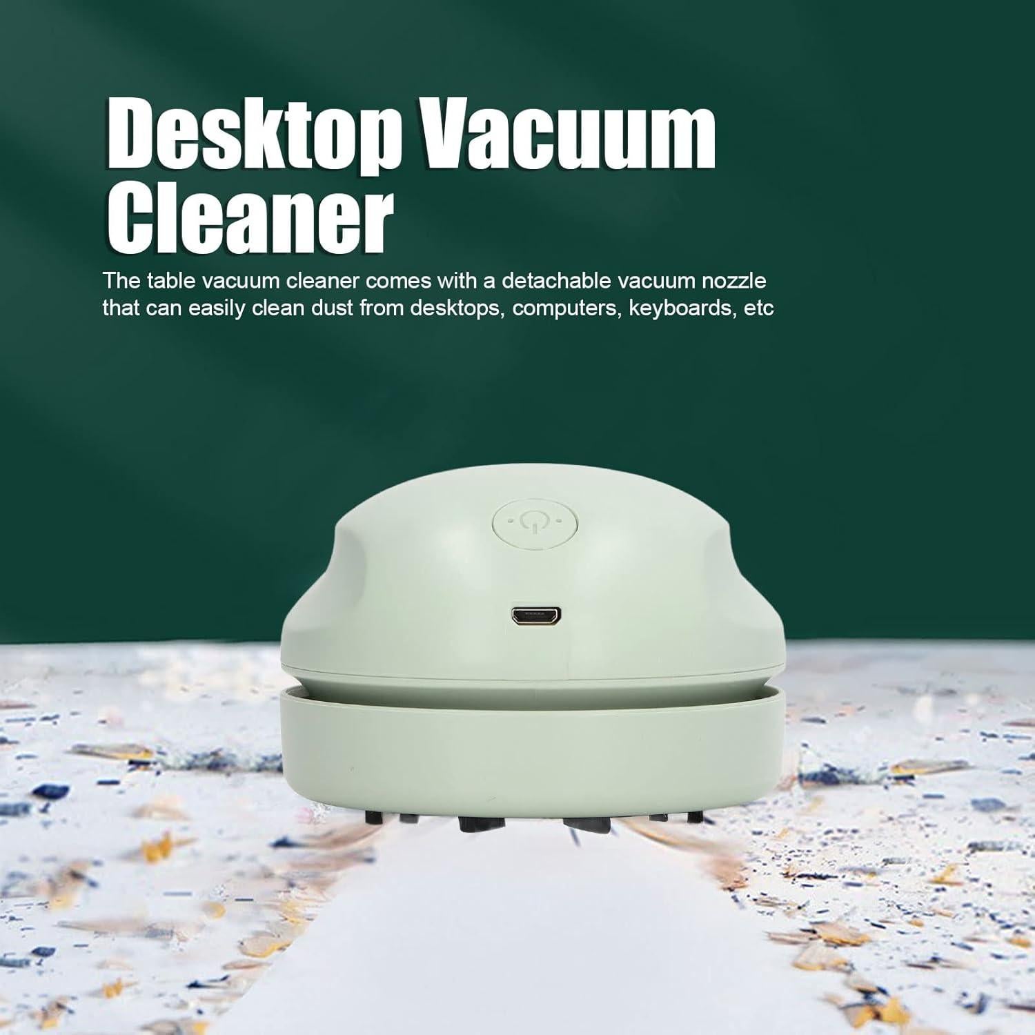 Aspiradora de Escritorio UPQRSG Recargable USB Mini Ergonómica