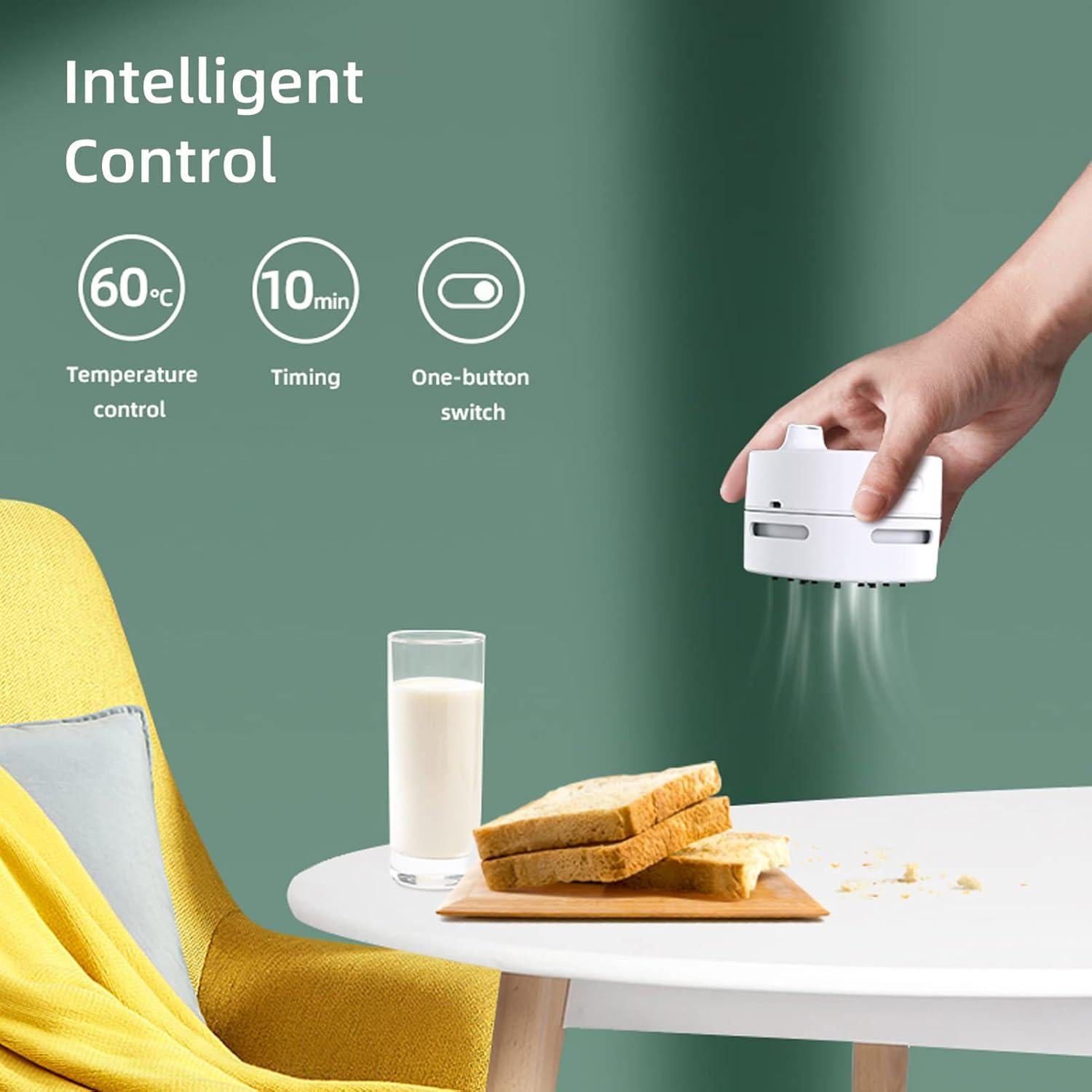 Aspiradora de Escritorio LiebeWH USB Recargable 1400mAh