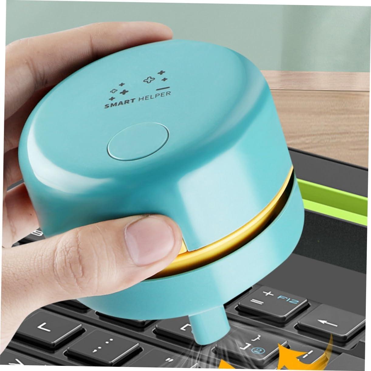 Mini Aspiradora de Escritorio FELTECH ELECTR Verde 8.2x6cm USB