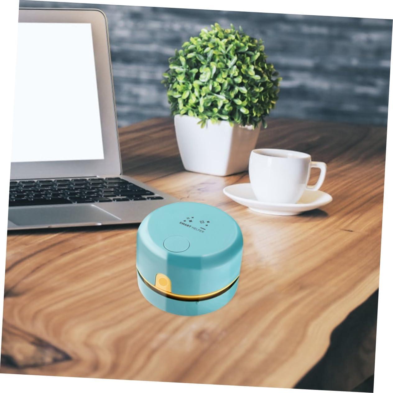 Mini Aspiradora de Escritorio FELTECH ELECTR Verde 8.2x6cm USB